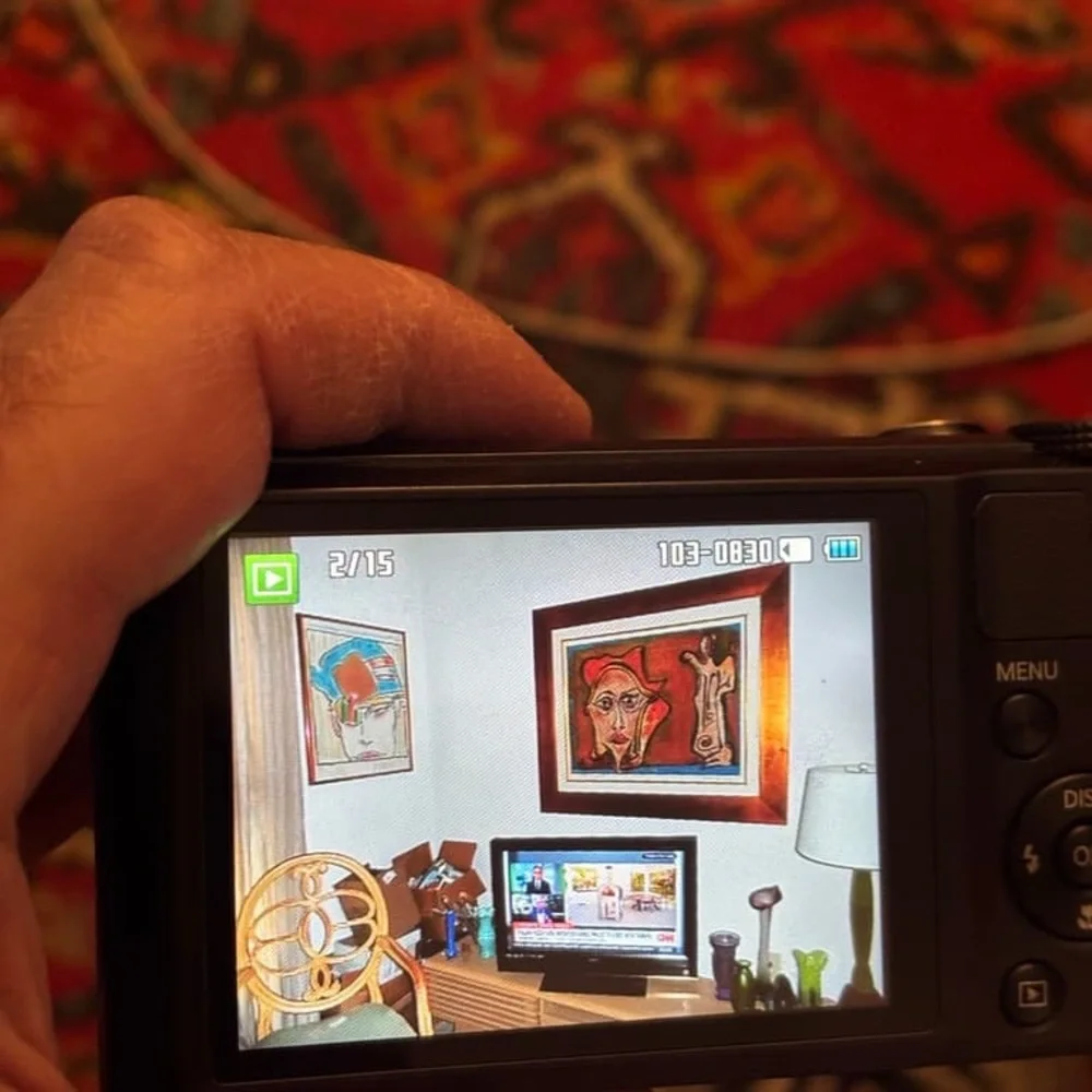 Samsung Black Digital Camera with Silver Lens